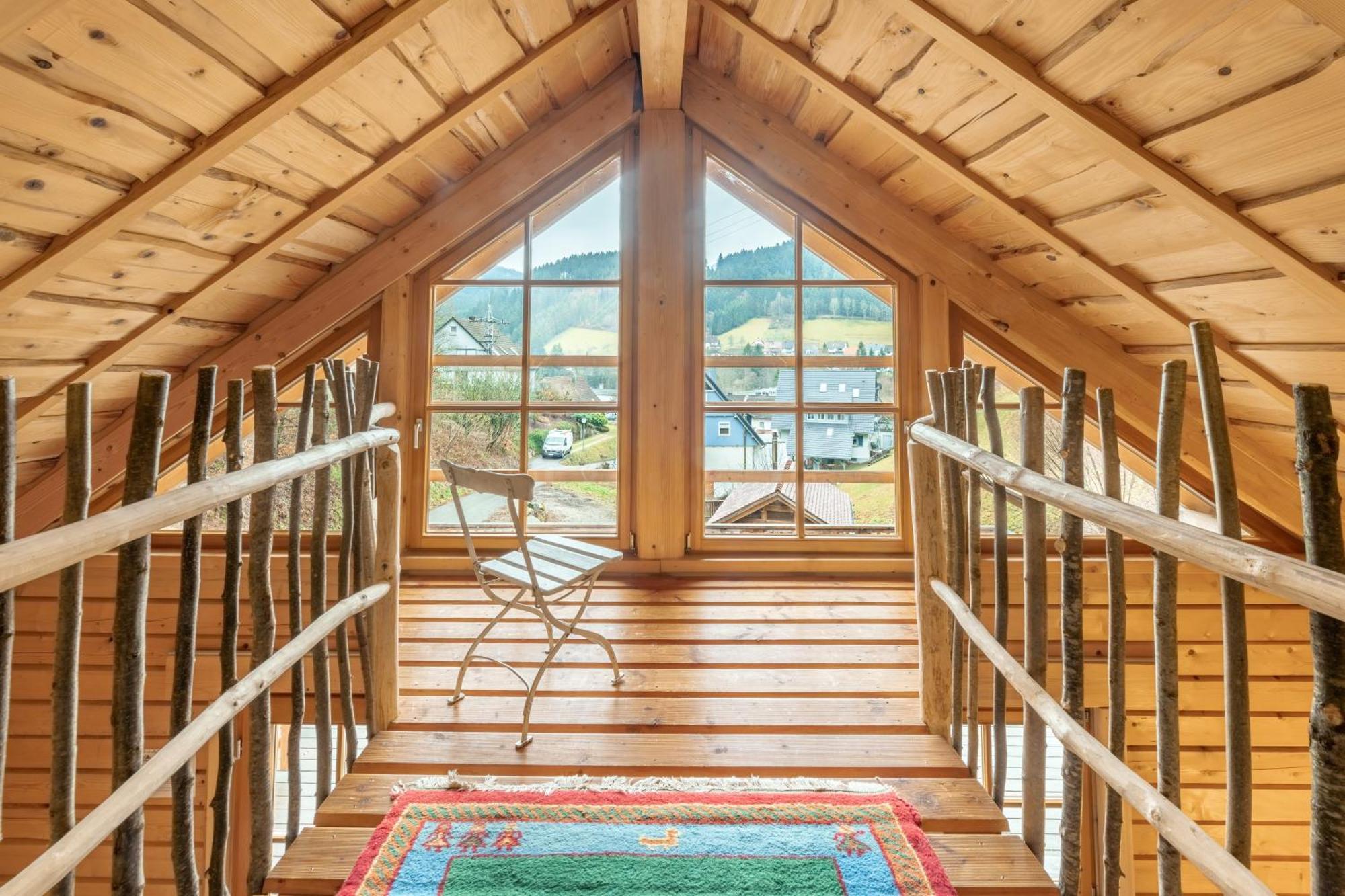 Schwarzwald Blockhaus - Sauna - Kamin - Mit Bettwaesche Und Handtuecher شنكنزل المظهر الخارجي الصورة